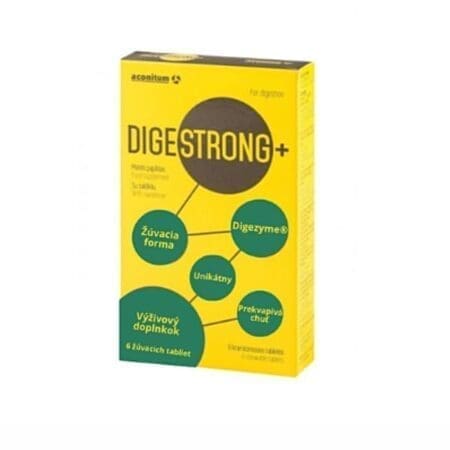 Digeststrong+ emésztés gond nélkül – az emésztés támogatására 12 tabletta
