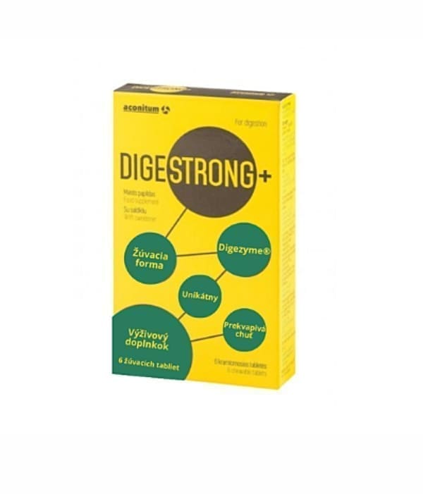 Digeststrong+ emésztés gond nélkül – az emésztés támogatására 12 tabletta